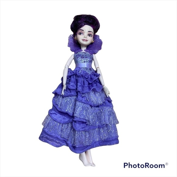 Disney Other - Disney Descendants Coronation Mal Doll Purple Kids Toy